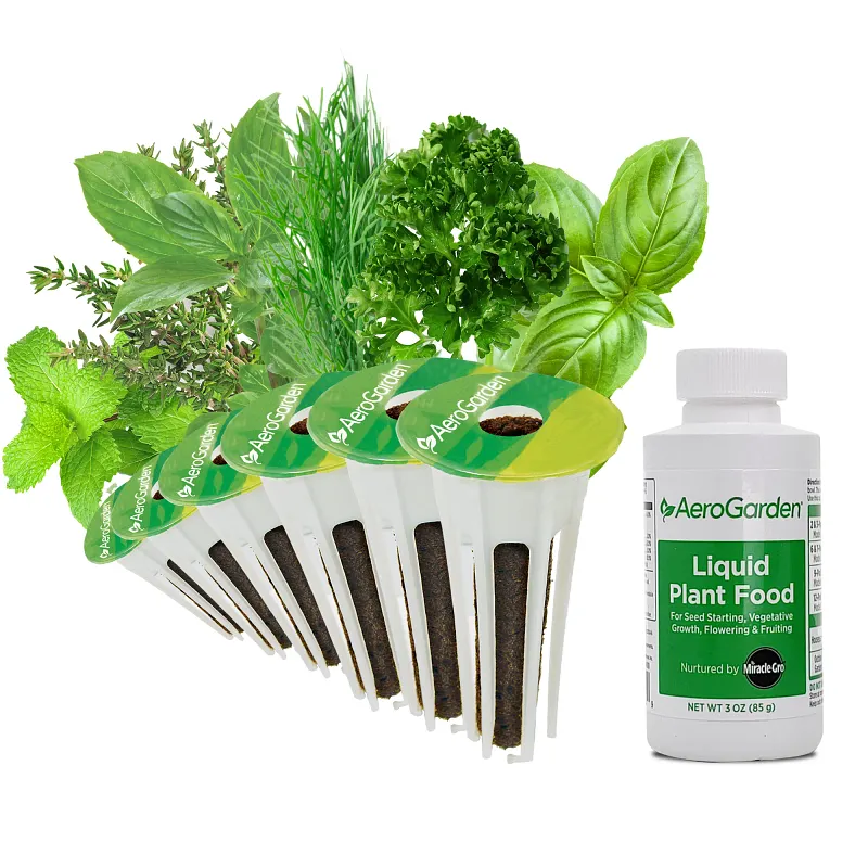 Indoor smart garden gourmet herb seed pod kit