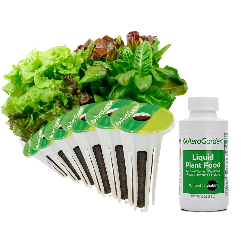 AeroGarden Heirloom Salad Greens Seed Pod Kit package