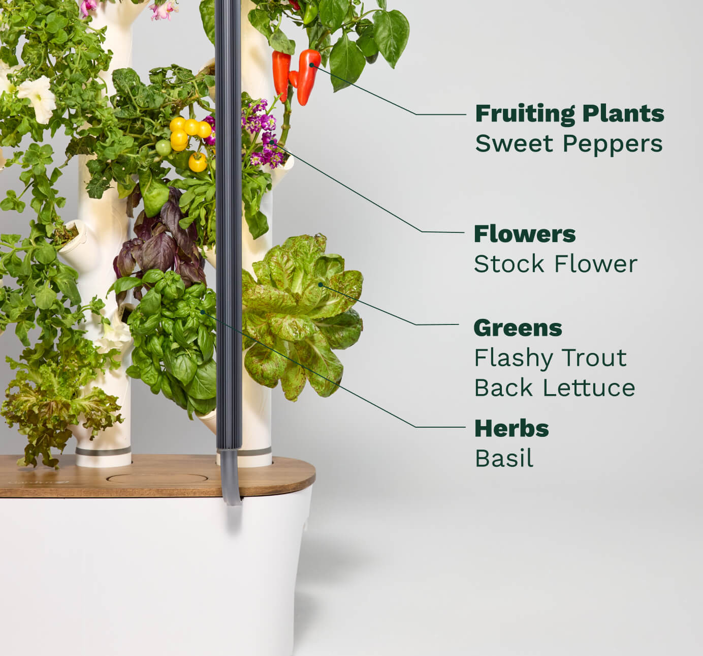 Gardyn Home 4.0 smart indoor garden with sensors and app guided growing