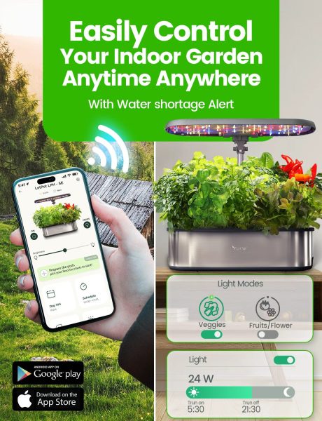 Connect the app and set lights