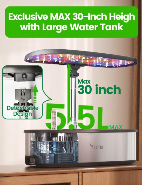 Fill the 5.5L reservoir