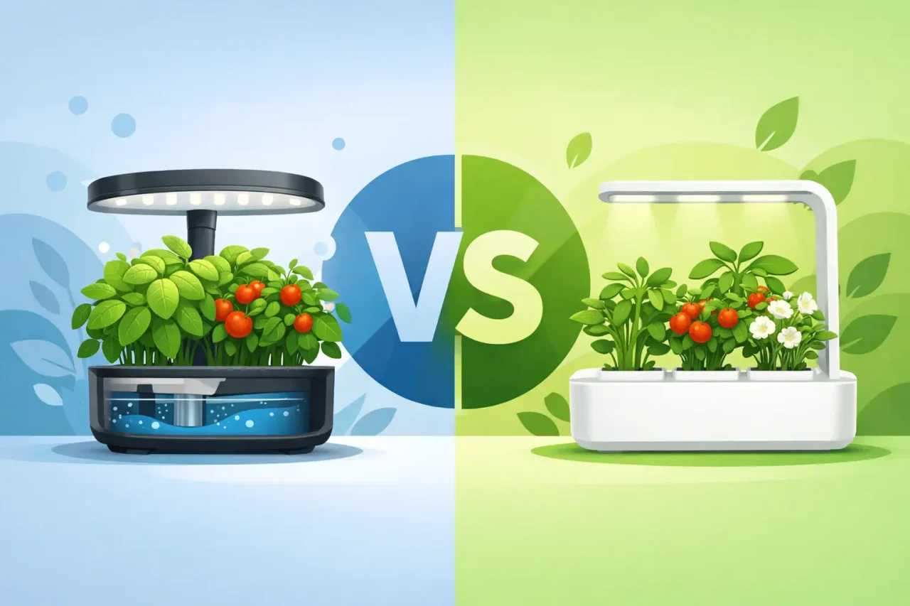 Aerogarden vs Click and Grow: Which Fits?