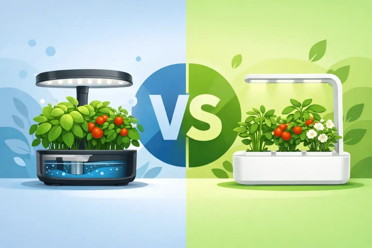 Aerogarden vs Click and Grow: Which Fits?