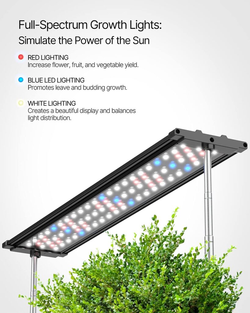 iDOO 20-Pod Hydroponics Growing System detail