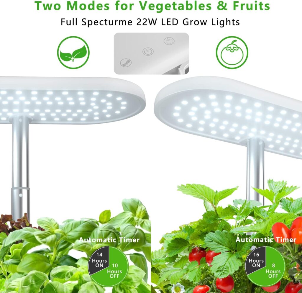 VegeBox Hydroponics Growing System detail