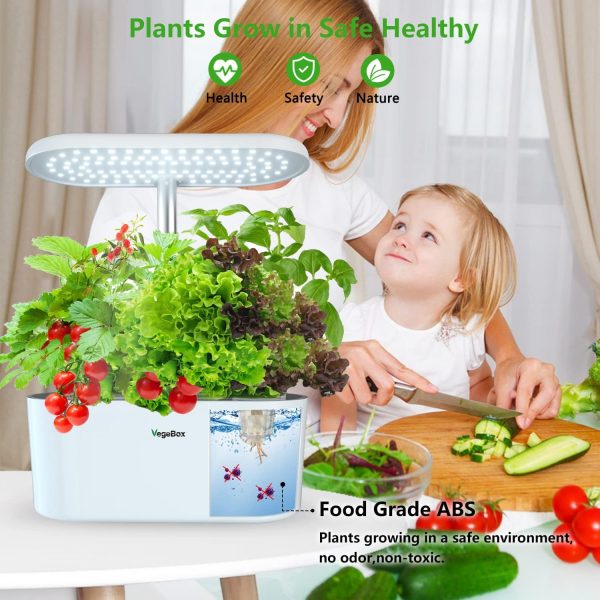 VegeBox Hydroponics Growing System Features