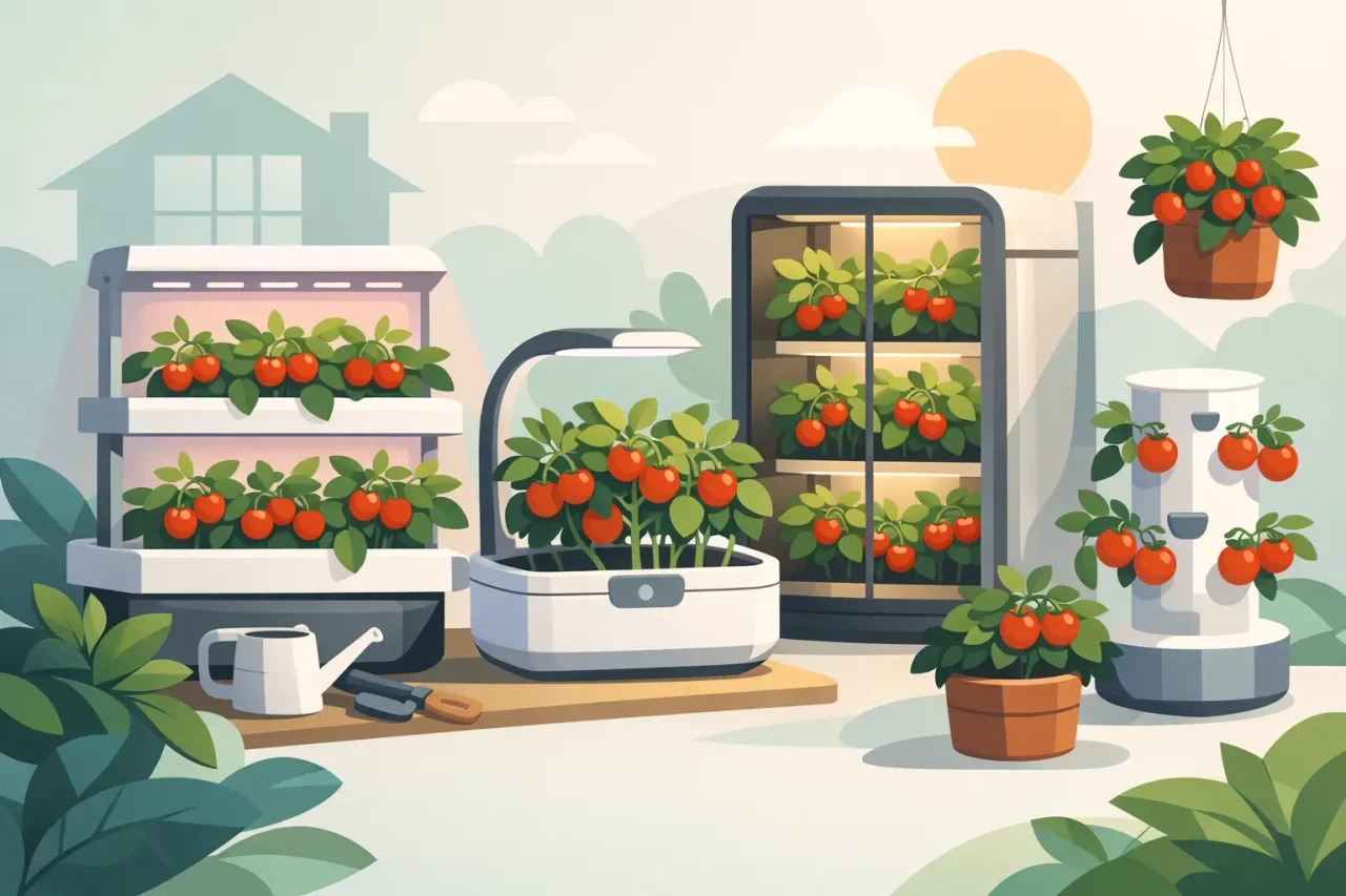7 Best Indoor Gardens for Tomatoes