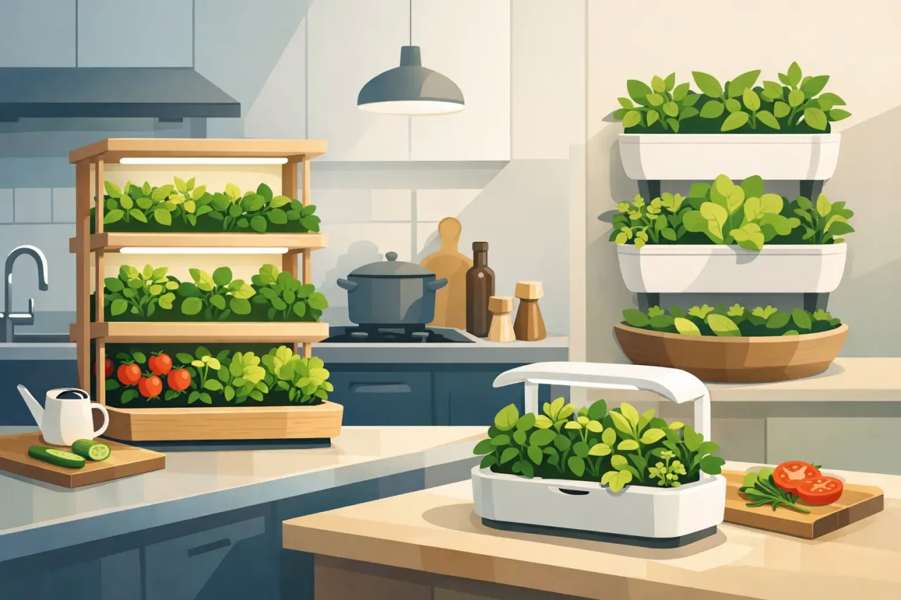 Best Indoor Garden for Small Kitchens
